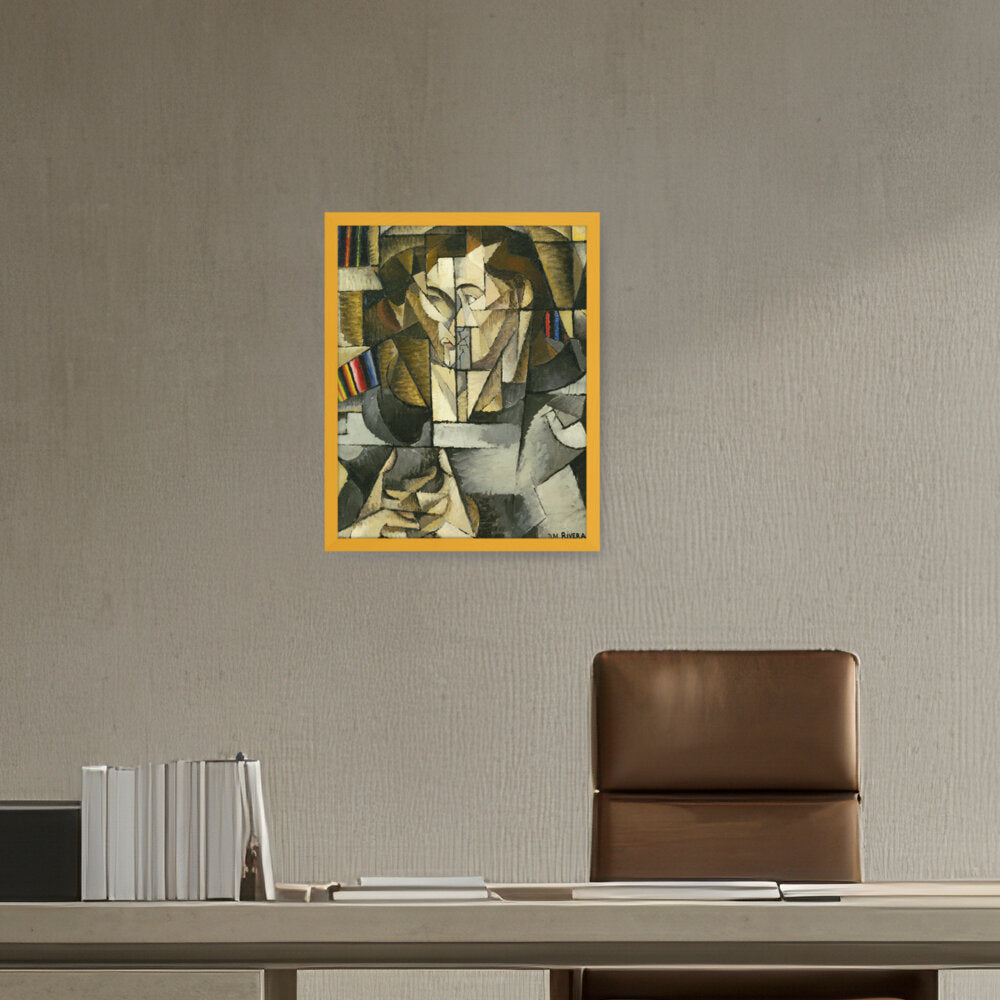 Portrait Of Jacques Lipchitz - Framed Canvas
