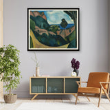 Landscape Near Cassis - WALL MOUNT FRAME