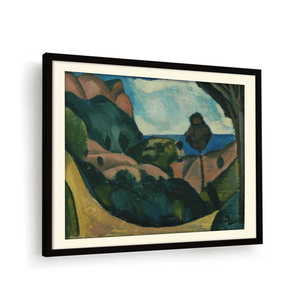 Landscape Near Cassis - WALL MOUNT FRAME