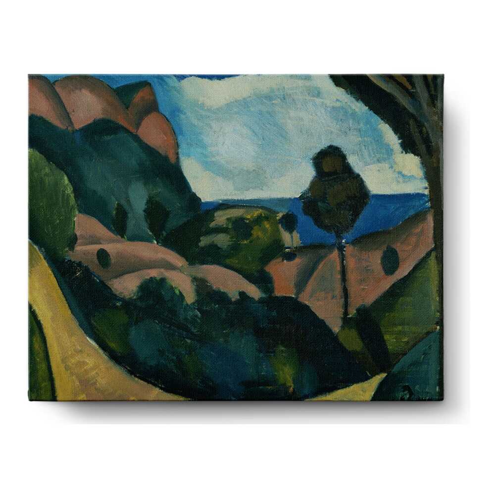 Landscape Near Cassis - Wall Canvas