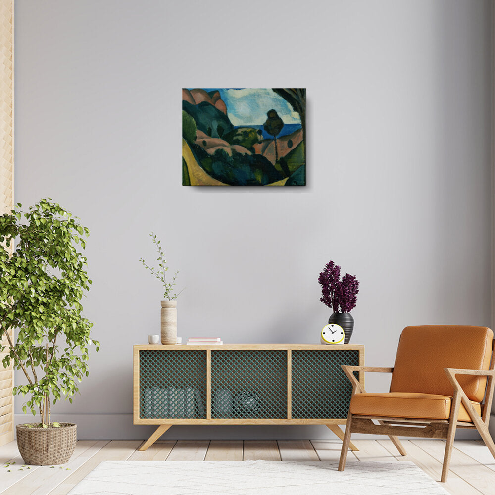 Landscape Near Cassis - Wall Canvas