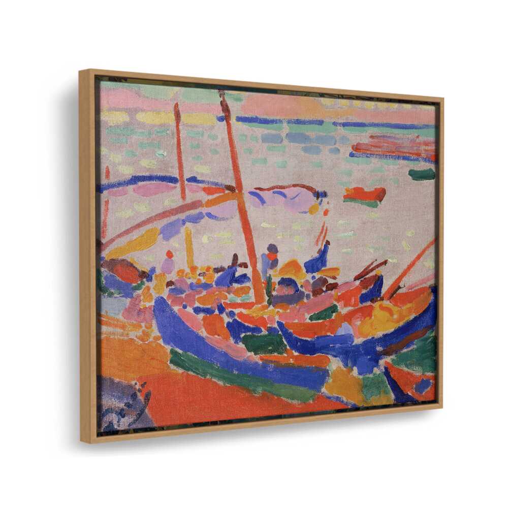 Fishing Boats, Collioure - FLOATING FRAME