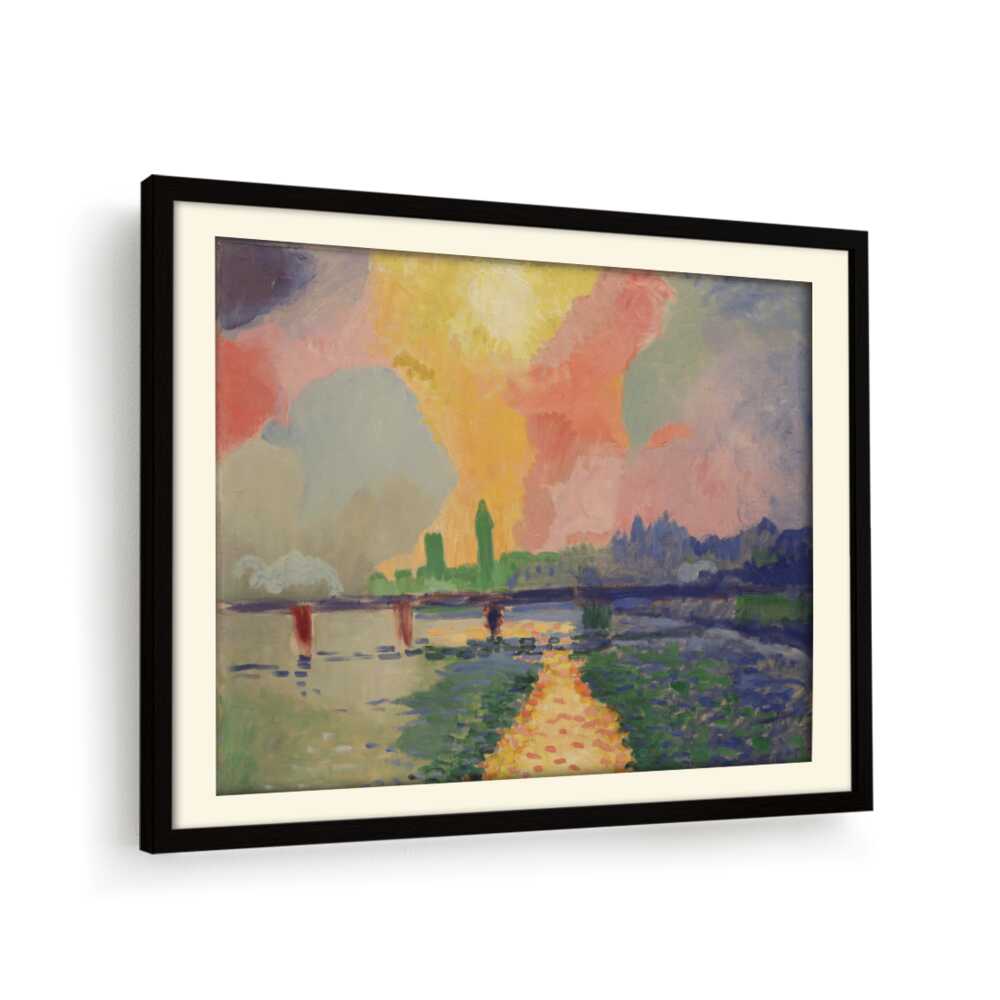 Charing Cross Bridge, London - WALL MOUNT FRAME