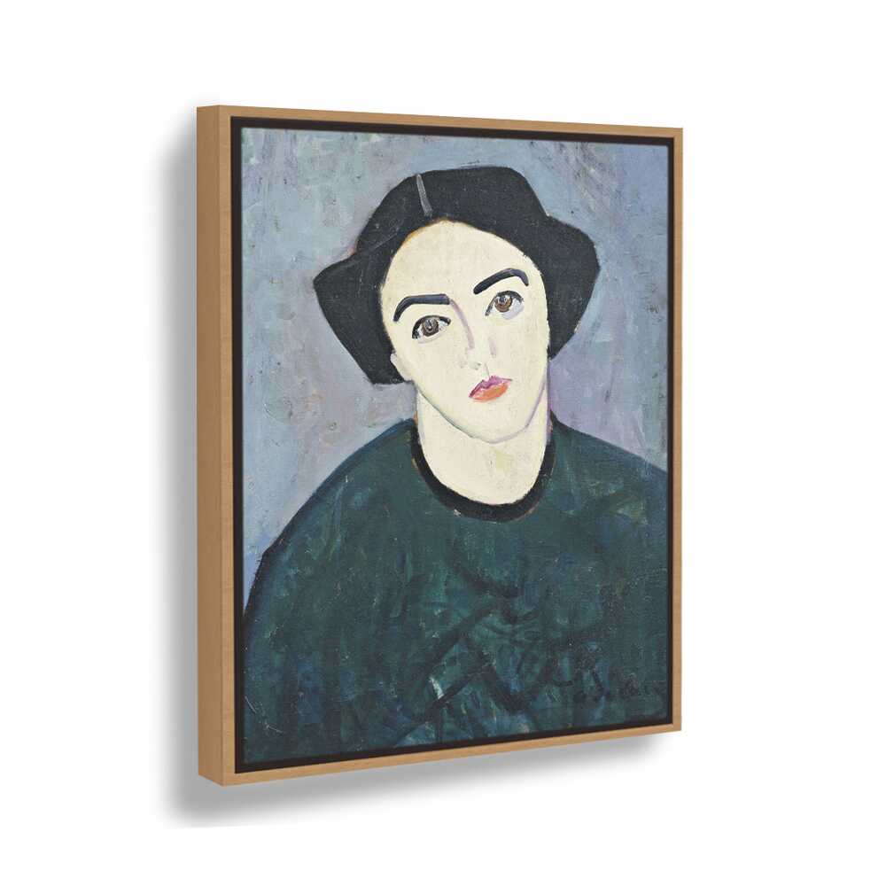 Madame Derain In Green - FLOATING FRAME