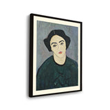 Madame Derain In Green - WALL MOUNT FRAME