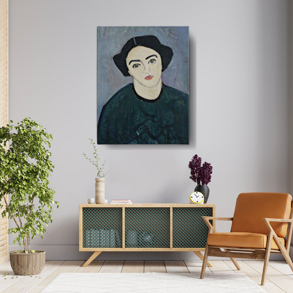 Madame Derain In Green