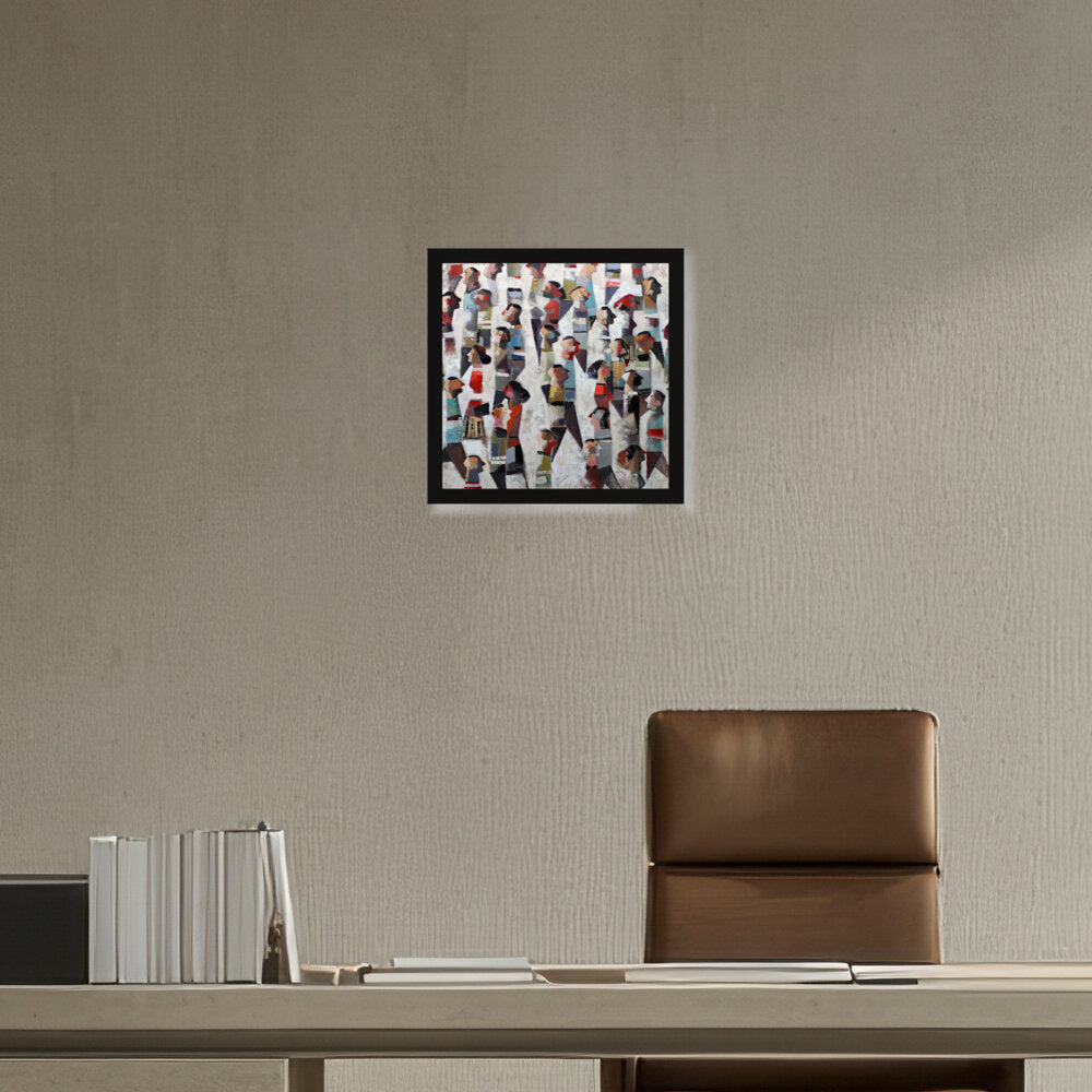 Vamos - Framed Canvas