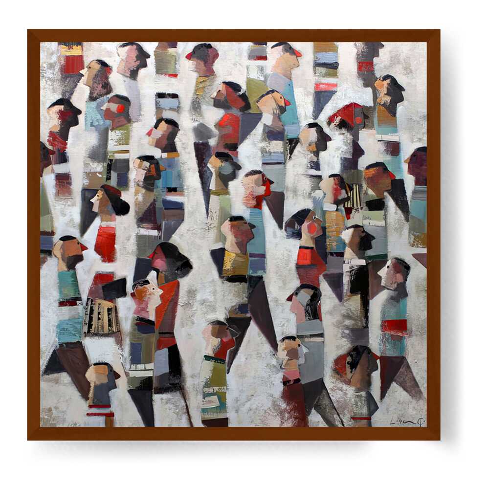 Vamos - Framed Canvas