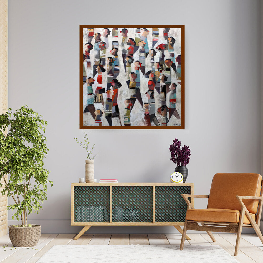Vamos - Framed Canvas