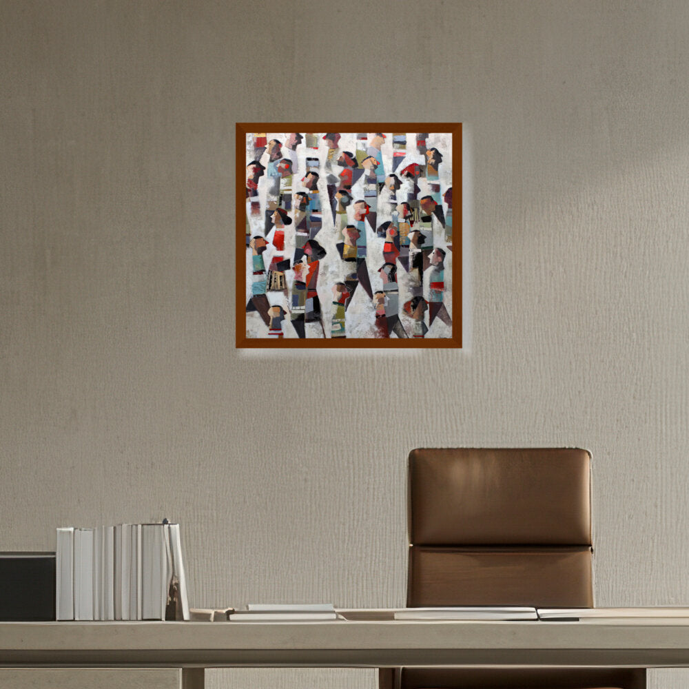 Vamos - Framed Canvas
