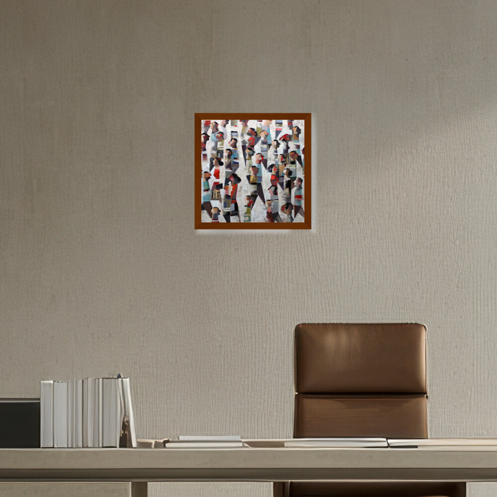 Vamos - Framed Canvas