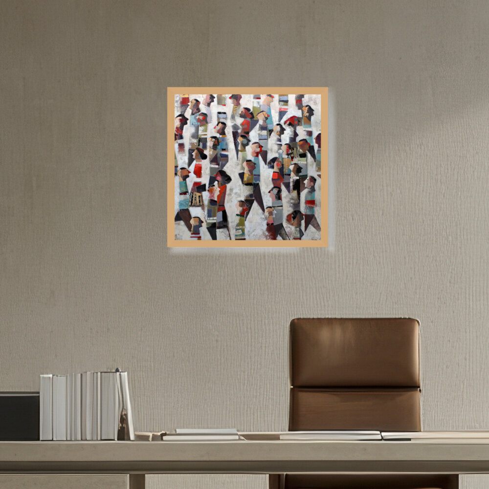 Vamos - Framed Canvas