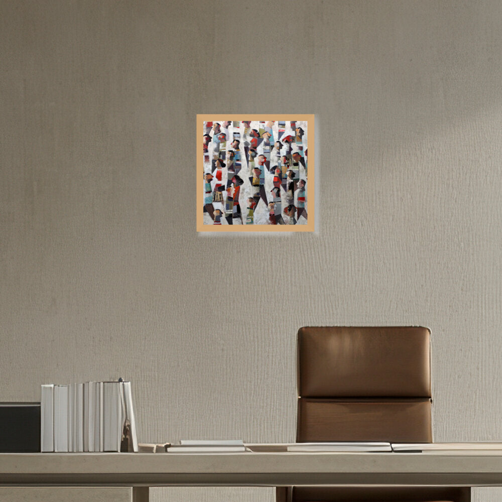 Vamos - Framed Canvas