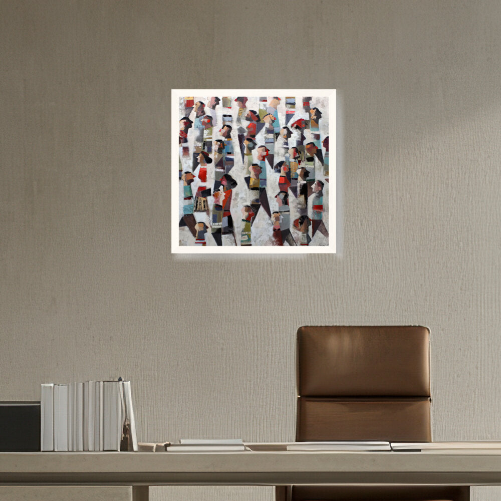 Vamos - Framed Canvas