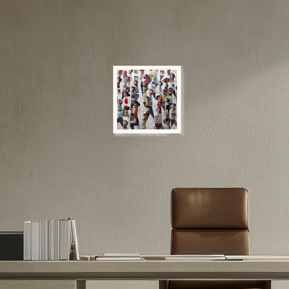 Vamos - Framed Canvas