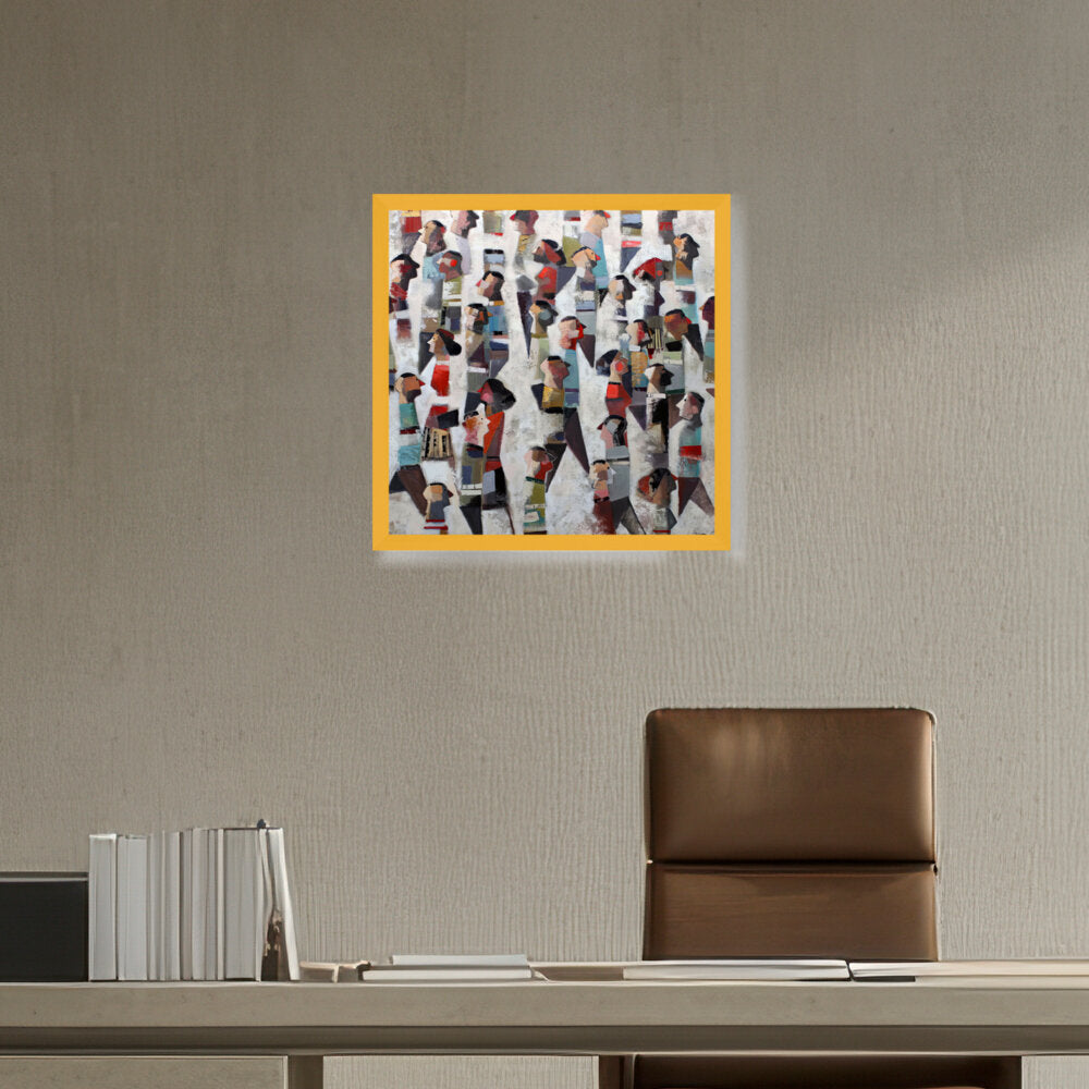 Vamos - Framed Canvas