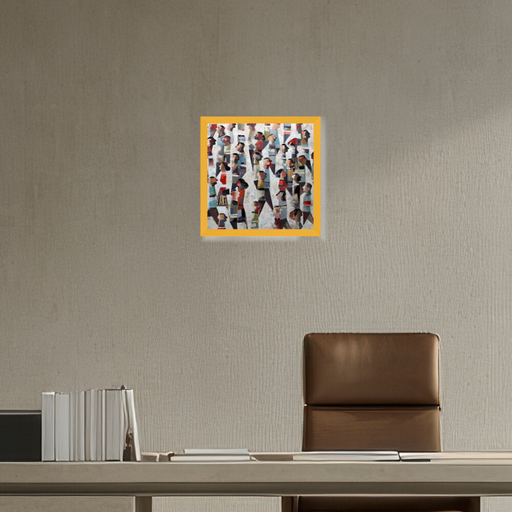 Vamos - Framed Canvas