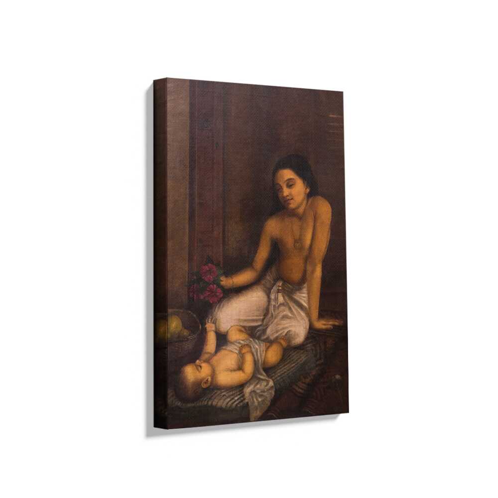 Picasoul - Picasoul Curated - Baby And Princess - Wall Decor