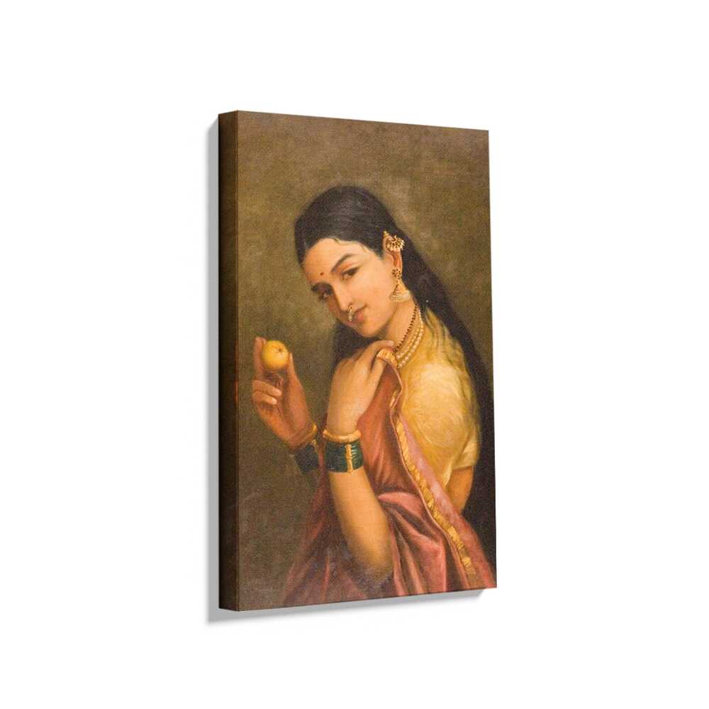 Picasoul - Picasoul Curated - Woman Holding A Fruit - Wall Decor