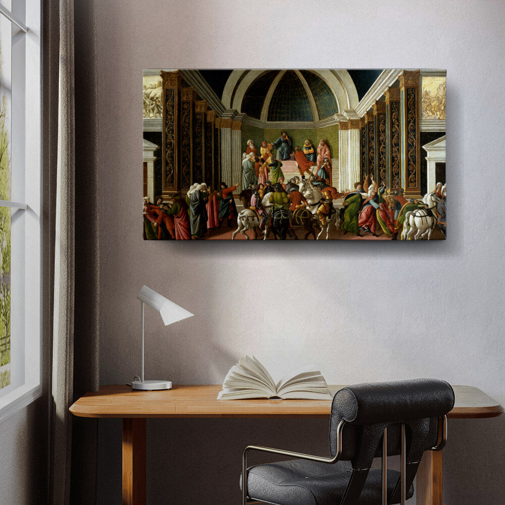 Entry Of The Holy Family Into Jerusalem