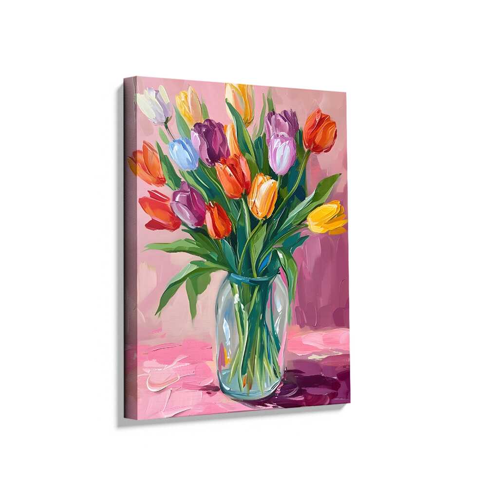 Picasoul - Picasoul Curated - Vibrant Tulip Bouquet - Wall Decor