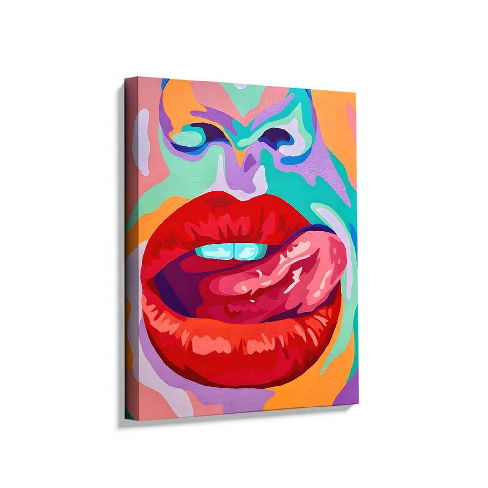 Picasoul - Picasoul Curated - Colorful Lips - Wall Decor