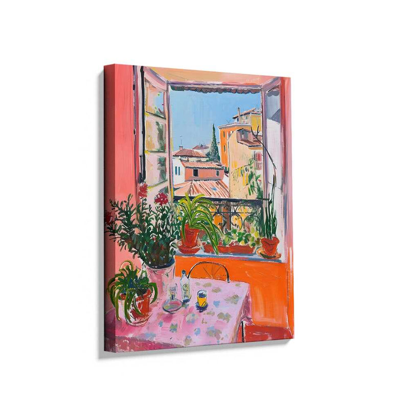 Picasoul - Picasoul Curated - Vibrant Window View - Wall Decor