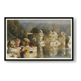 Serenity By The Water - Framed Wall Art