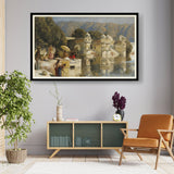 Serenity By The Water - Framed Wall Art
