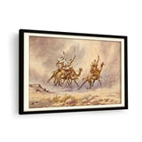 Desert Riders - Framed Wall Art