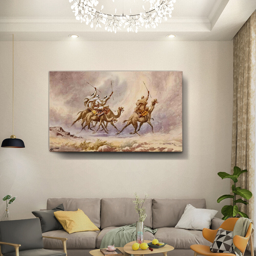 Desert Riders - Wall Canvas