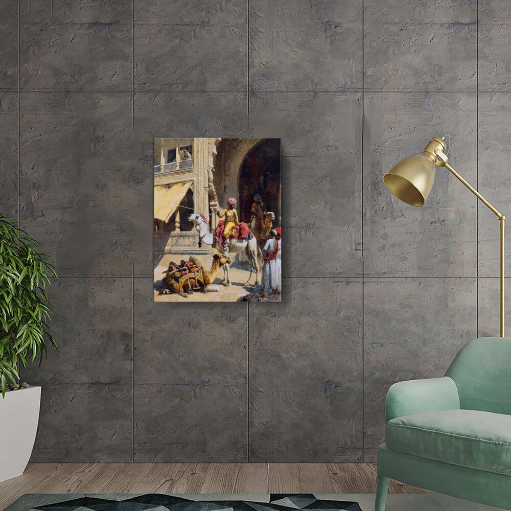 Camel Riders - Wall Canvas