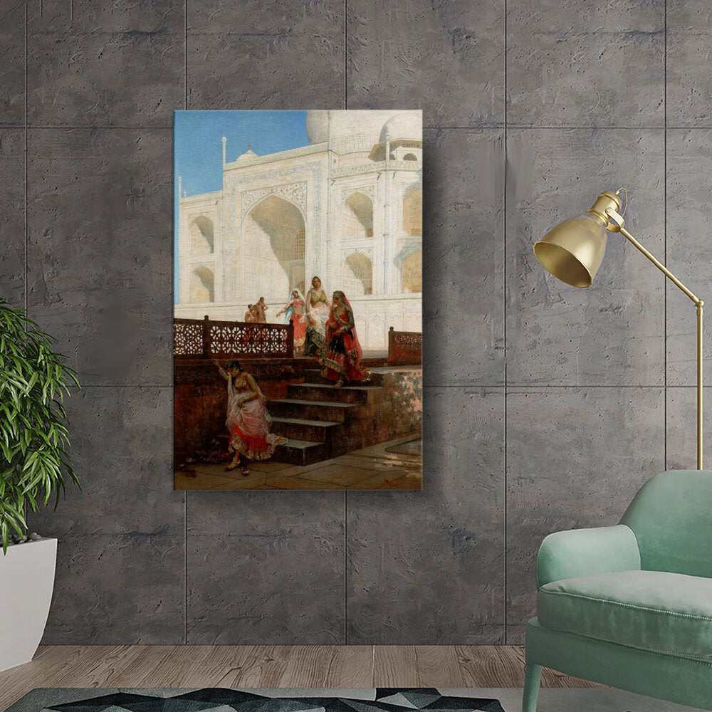Women At The Taj Mahal