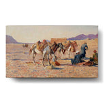Desert Caravan - Wall Canvas