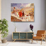 Royal Procession7 - Wall Canvas