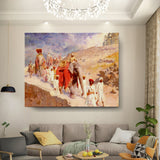 Kiran - Valipa - Royal Procession7 - Wall Canvas