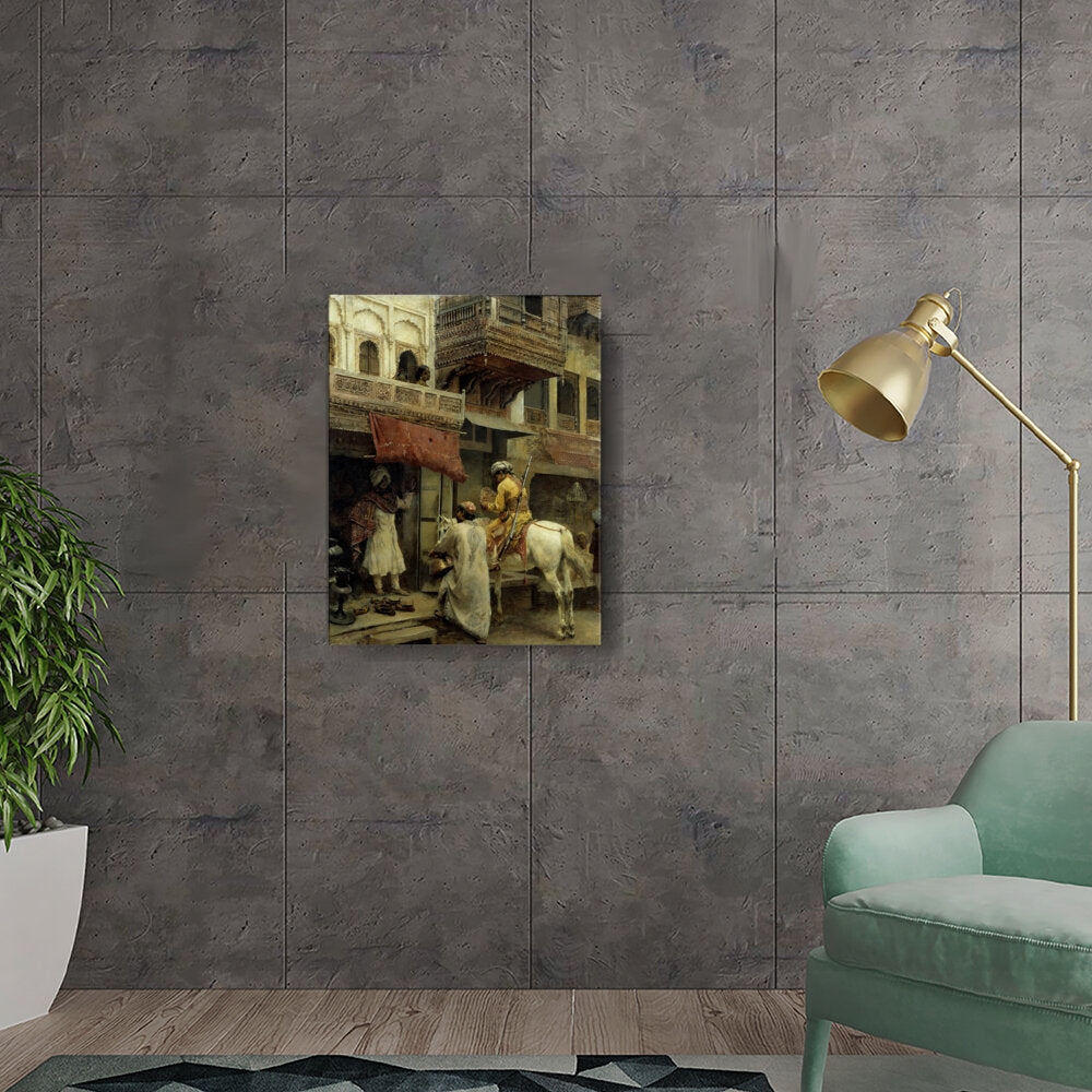 In The Market - Wall Canvas