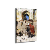 Majestic Elephant At The Gate - Wall Canvas