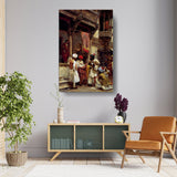 The Silk Merchants - Wall Canvas