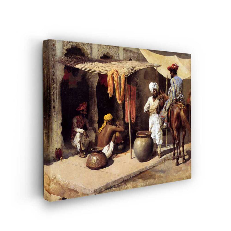 Picasoul - Picasoul Curated - Marketplace Scene - Wall Decor