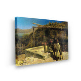 The Village Well - Wall Canvas