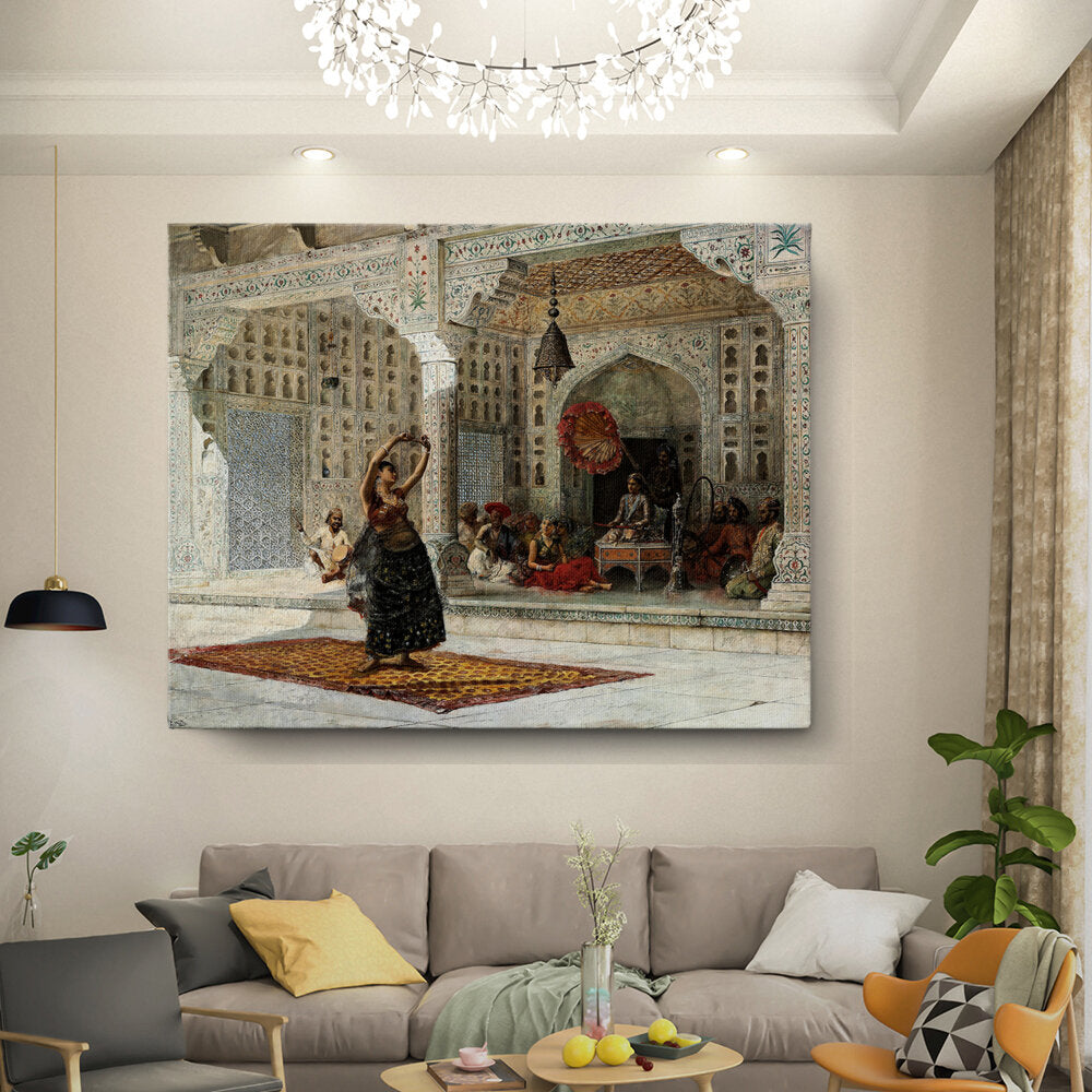 Kiran - Valipa - Traditional Dance Performance - Wall Canvas