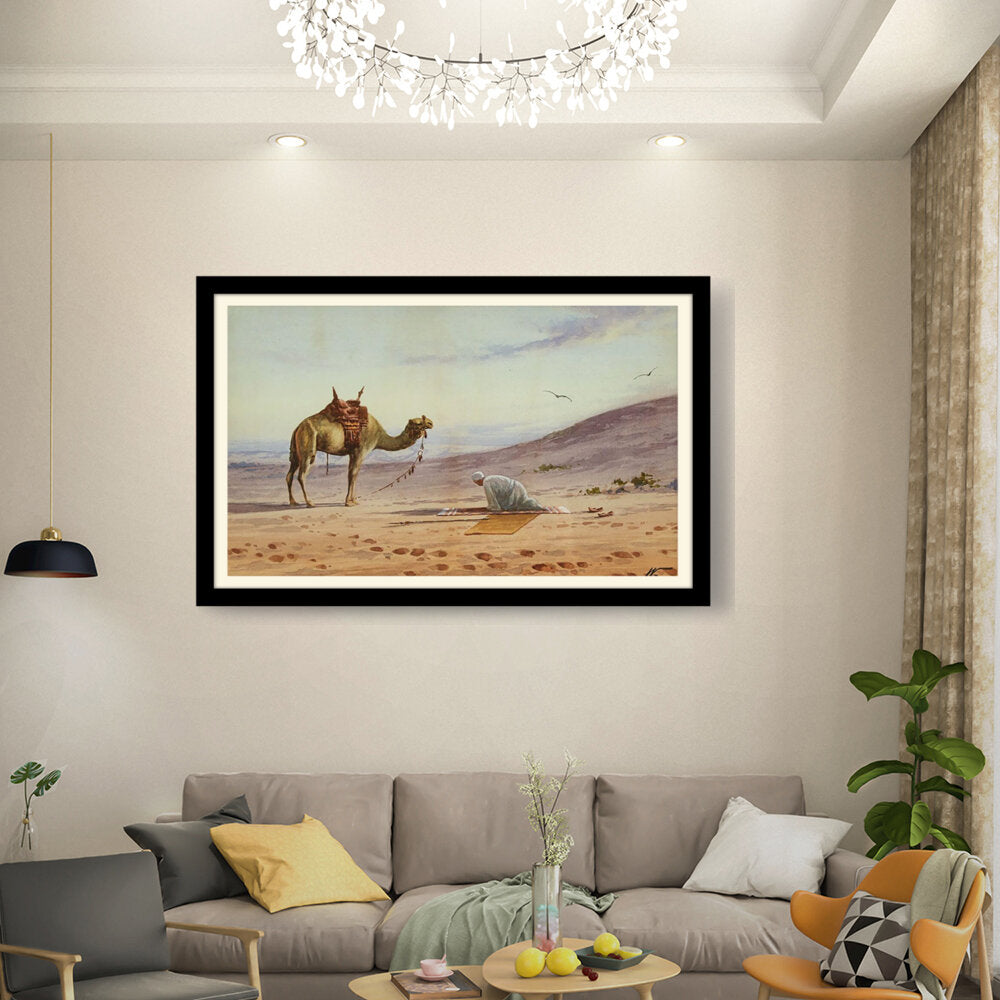 Desert Serenity - Framed Wall Art