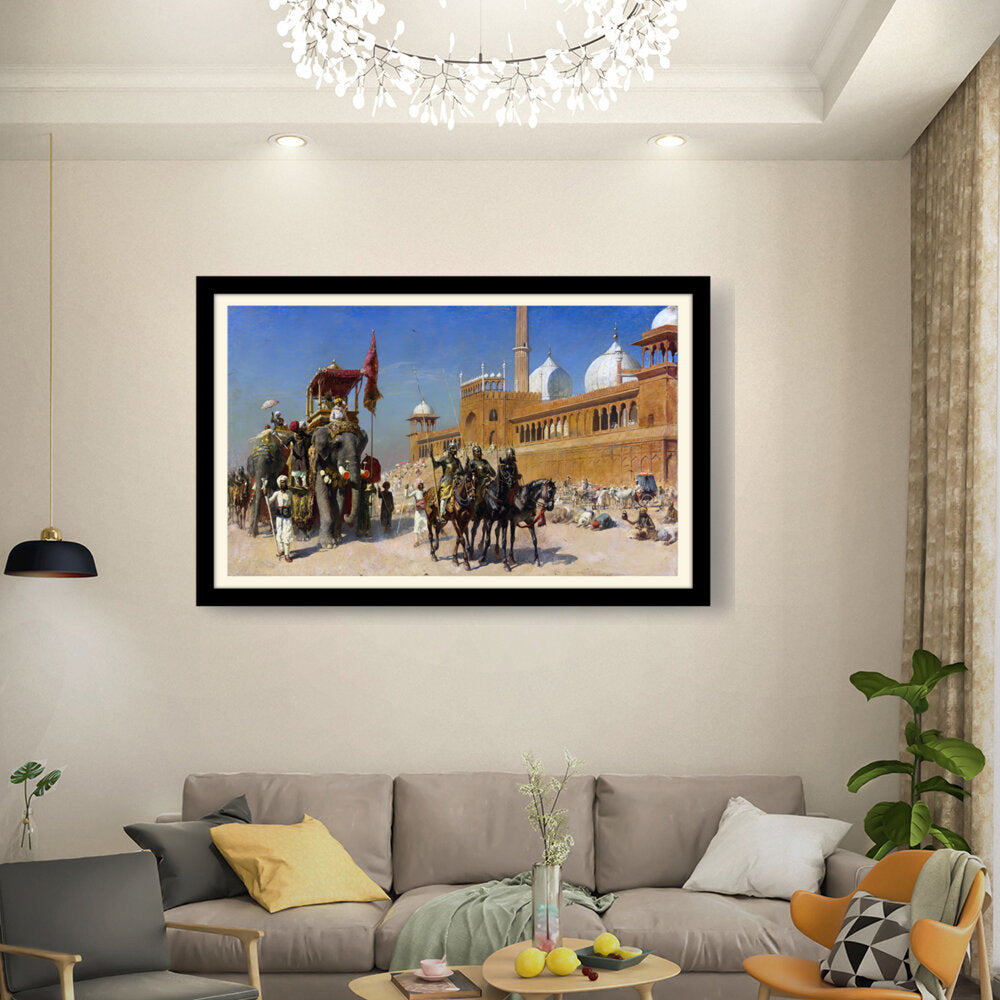 The Grand Procession - Framed Wall Art