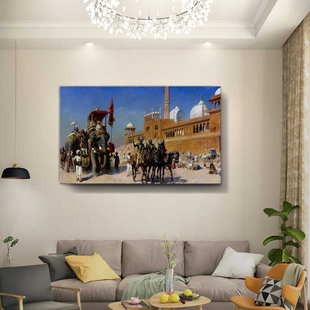 The Grand Procession - Wall Canvas