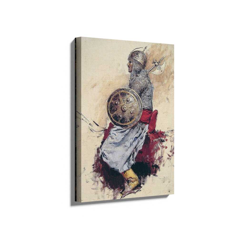 Picasoul - Picasoul Curated - Warrior In Armor - Wall Decor