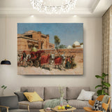 Kiran - Valipa - Royal Carriage - Wall Canvas