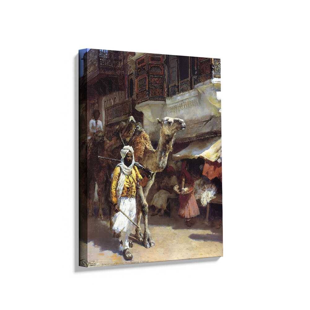 Picasoul - Picasoul Curated - Man Loading A Camel - Wall Decor
