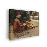 Quiet Moments Of Learning - Wall Canvas