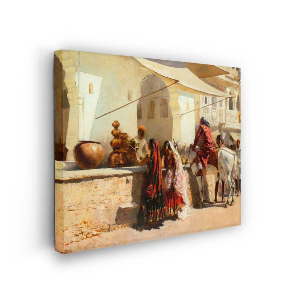 Picasoul - Picasoul Curated - Village Market Scene - Wall Decor